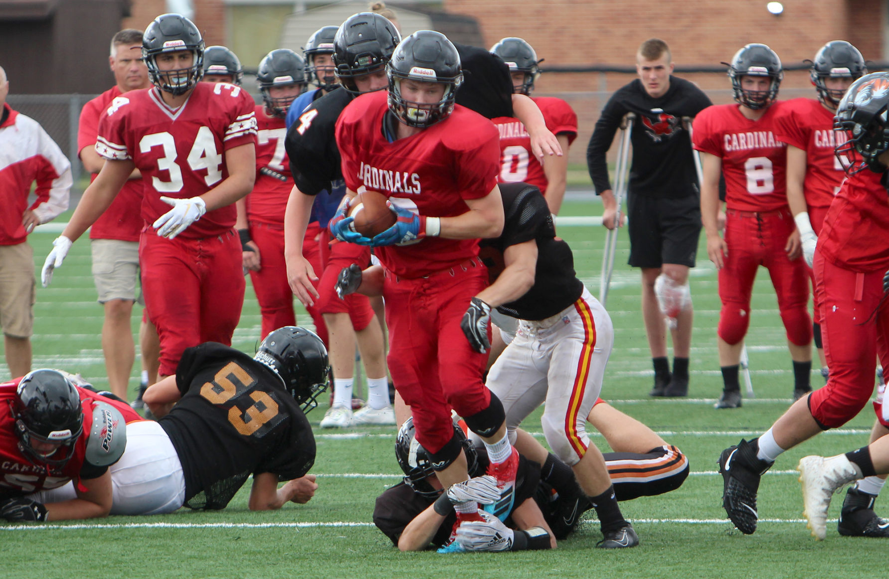 Chi-Hi football scrimmage 8-16-19